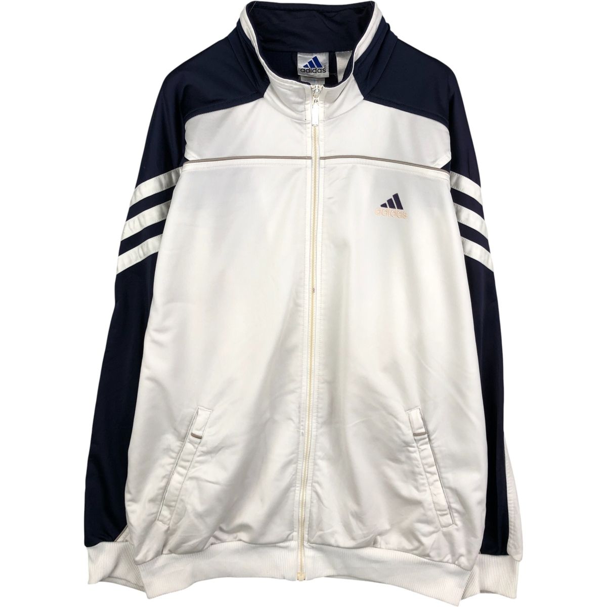 古着 90 00年代 アディダス adidas バックロゴ ジャージプルオーバー メンズXL相当 eaa595564