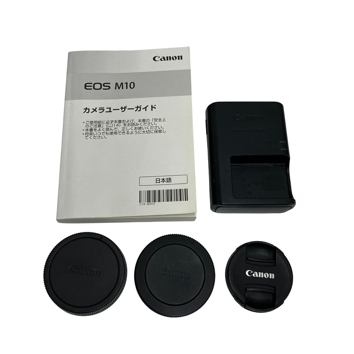 Canon EOS M10 EF-M 15-45mm F3.5-6.3 IS STM レンズセット ホワイト キヤノン ミラーレス一眼 カメラ APS-C T10596213