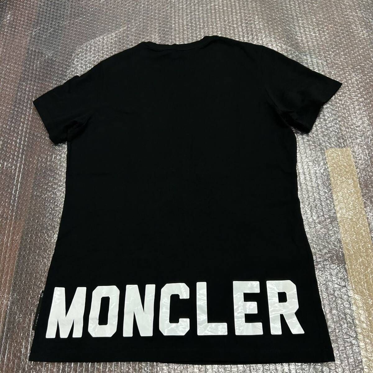 MONCLERモンクレール 半袖Tシャツ 黒 S