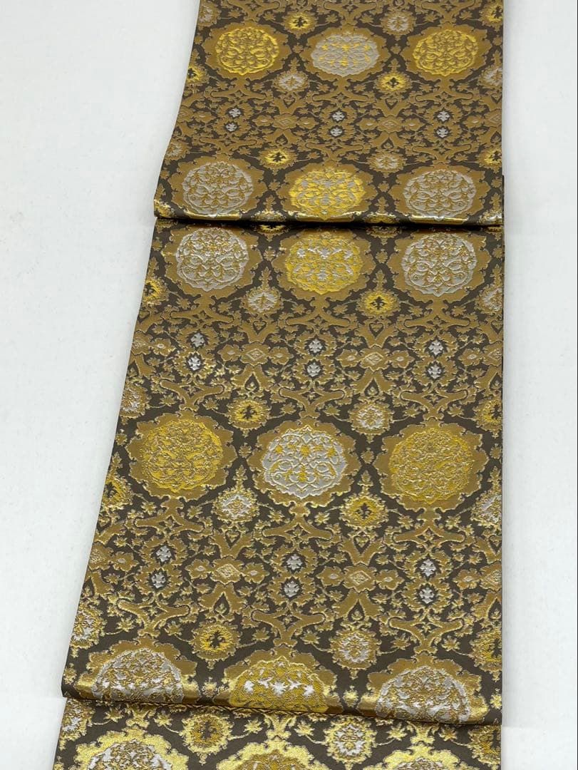 龍村晋 全通 袋帯 傳匠名錦 色紙付き 正絹 D092 - メルカリ