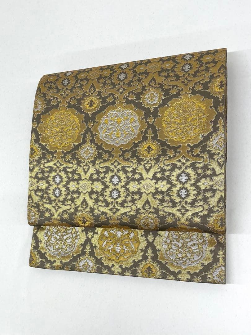 龍村晋 全通 袋帯 傳匠名錦 色紙付き 正絹 D092 - メルカリ