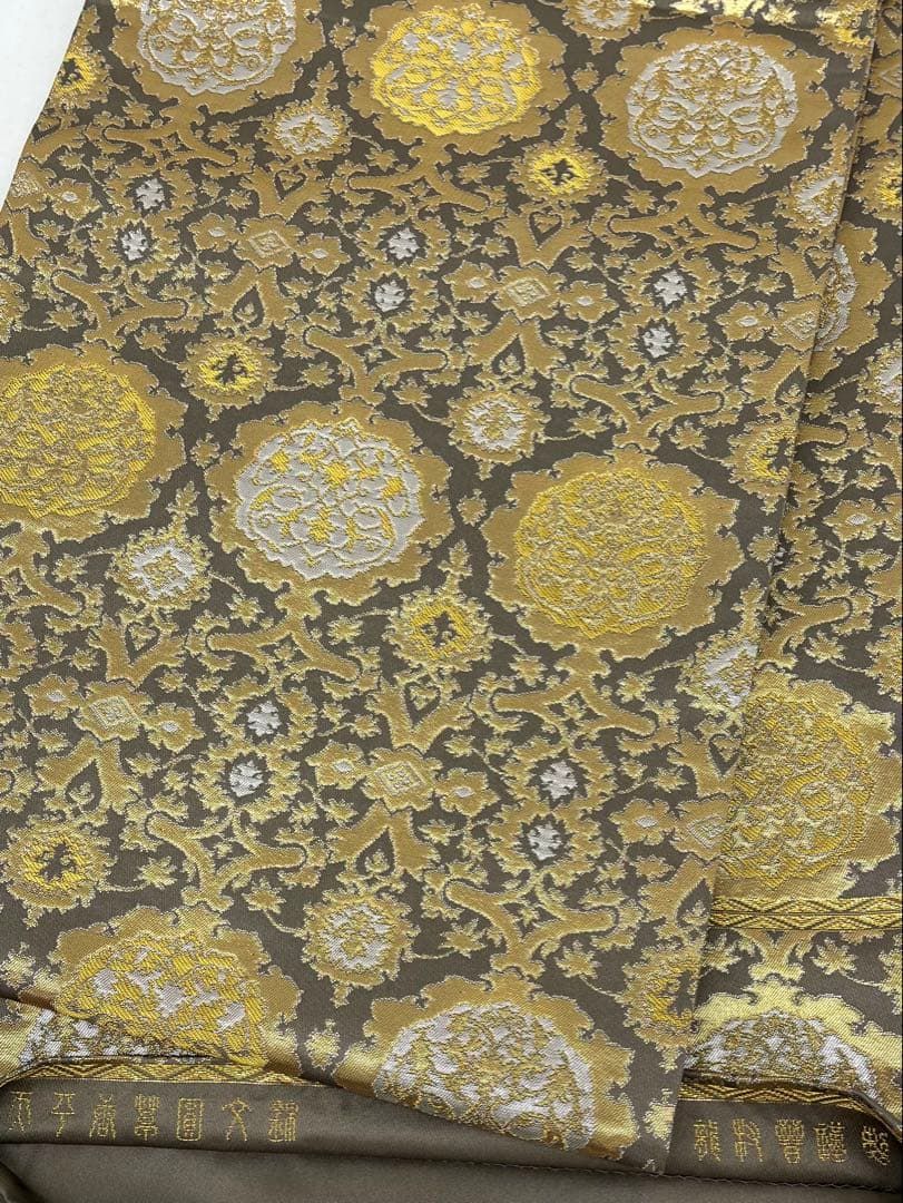 龍村晋 全通 袋帯 傳匠名錦 色紙付き 正絹 D092 - メルカリ