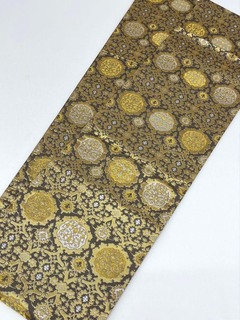 龍村晋 全通 袋帯 傳匠名錦 色紙付き 正絹 D092 - メルカリ