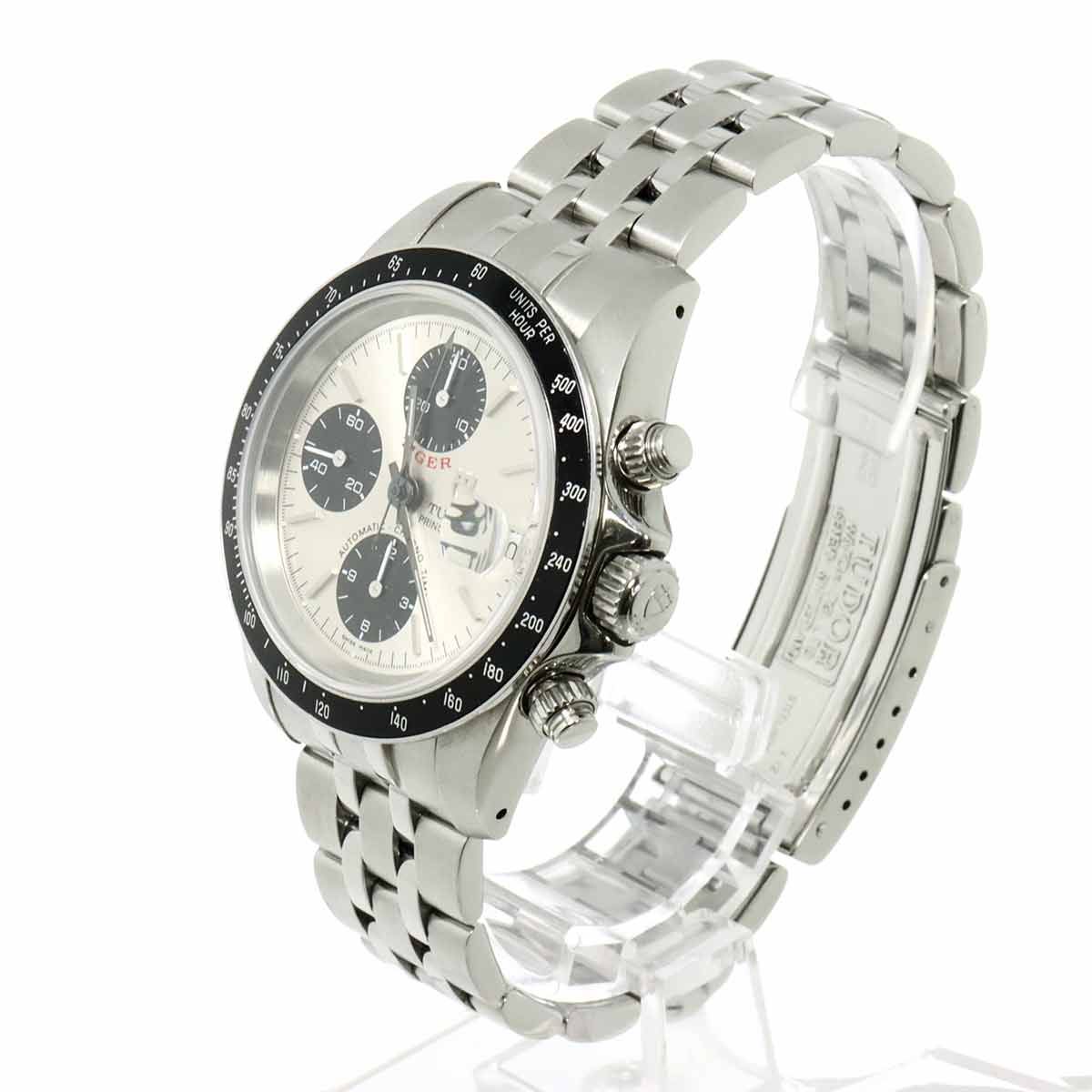 チューダー チュードル TUDOR クロノタイム タイガー プリンスデイト 79260 メンズ 腕時計 シルバー 自動巻き Chrono time 90301978