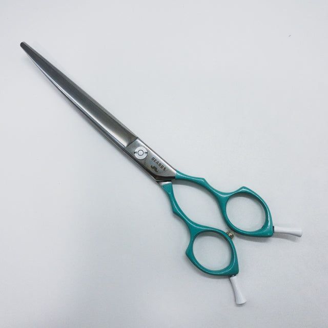 BEARDS LOLO 7 5 Nパワフルホワイトミントカーブ トリミングシザー メガネ 右利き トリマー ペット 5インチ sc 1652