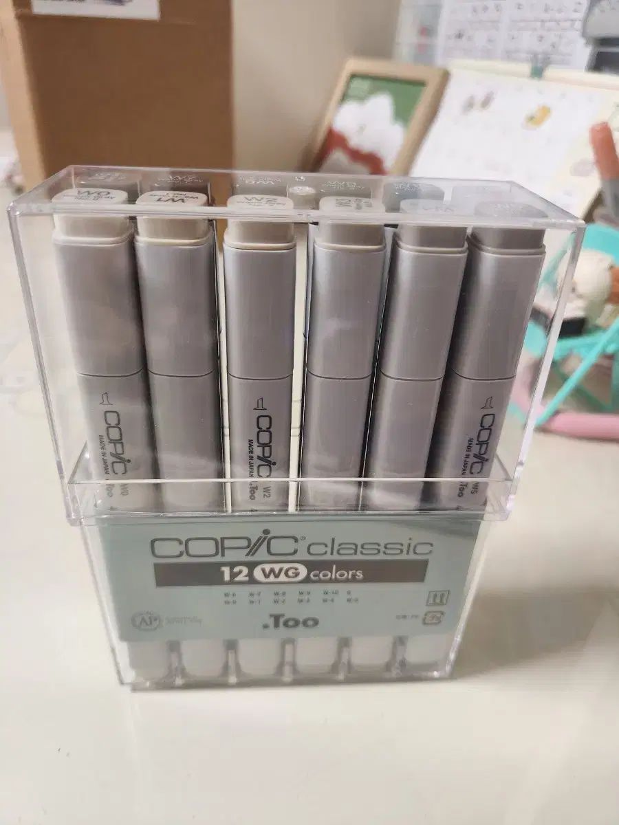 コピック Classic マーカー WG colors セット