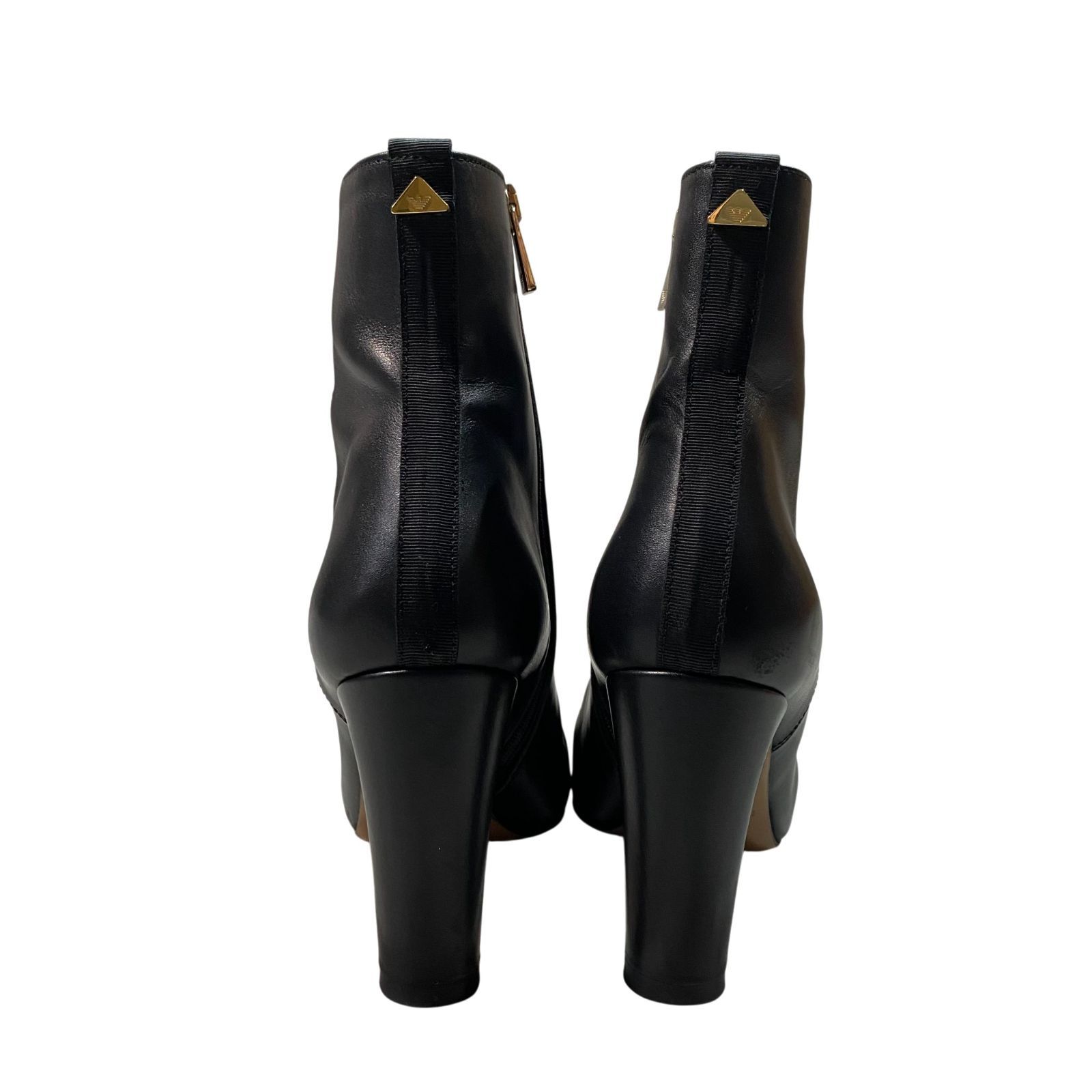 EMPORIO ARMANI ハイヒール　ブラック　37 EMPORIO ARMANI ハイヒール ブラック 37