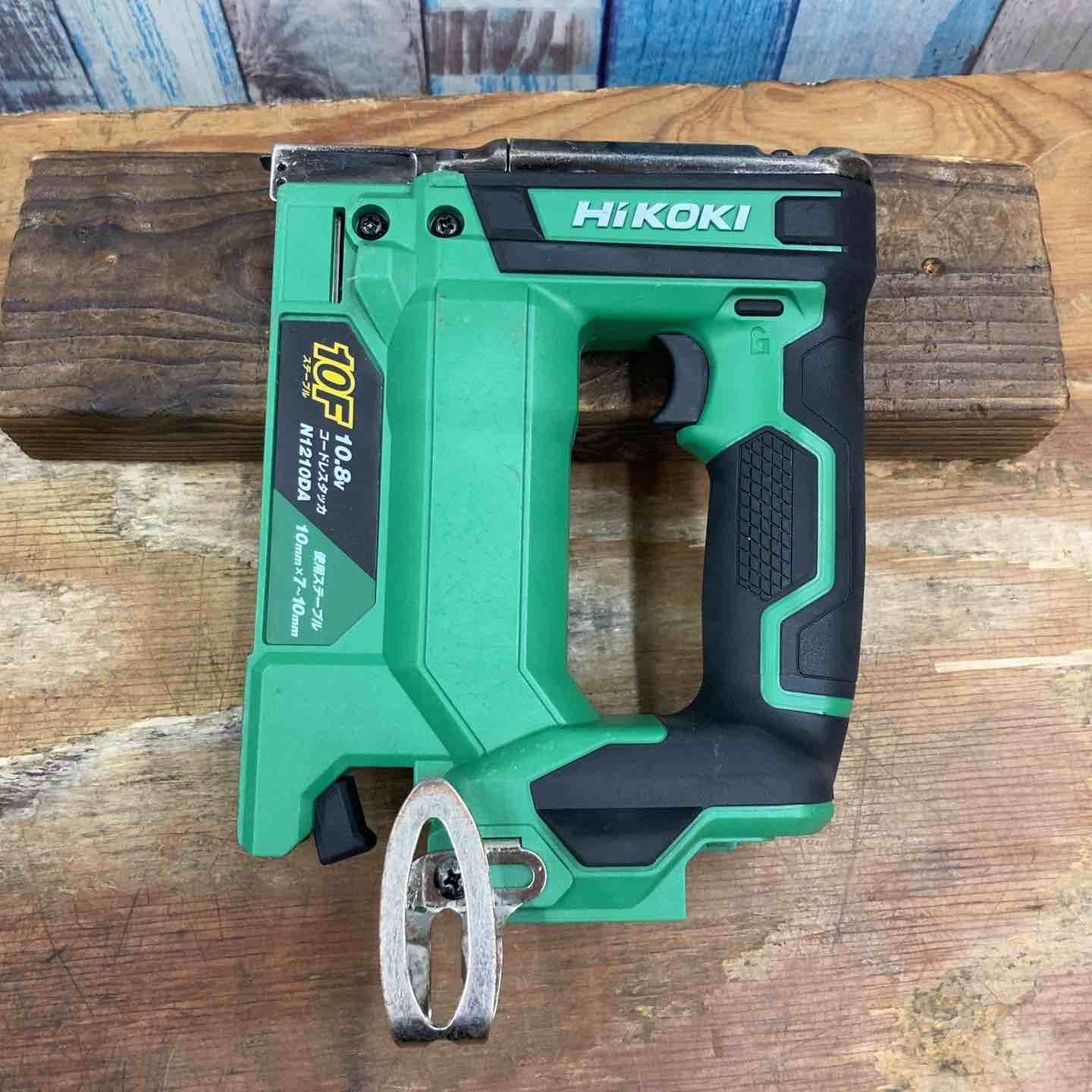 品 ハイコーキ HIKOKI 旧 日立工機 10mm 10.8V コードレスタッカ N1210DA LS セット バッテリー充電器付き 柏店 柏店