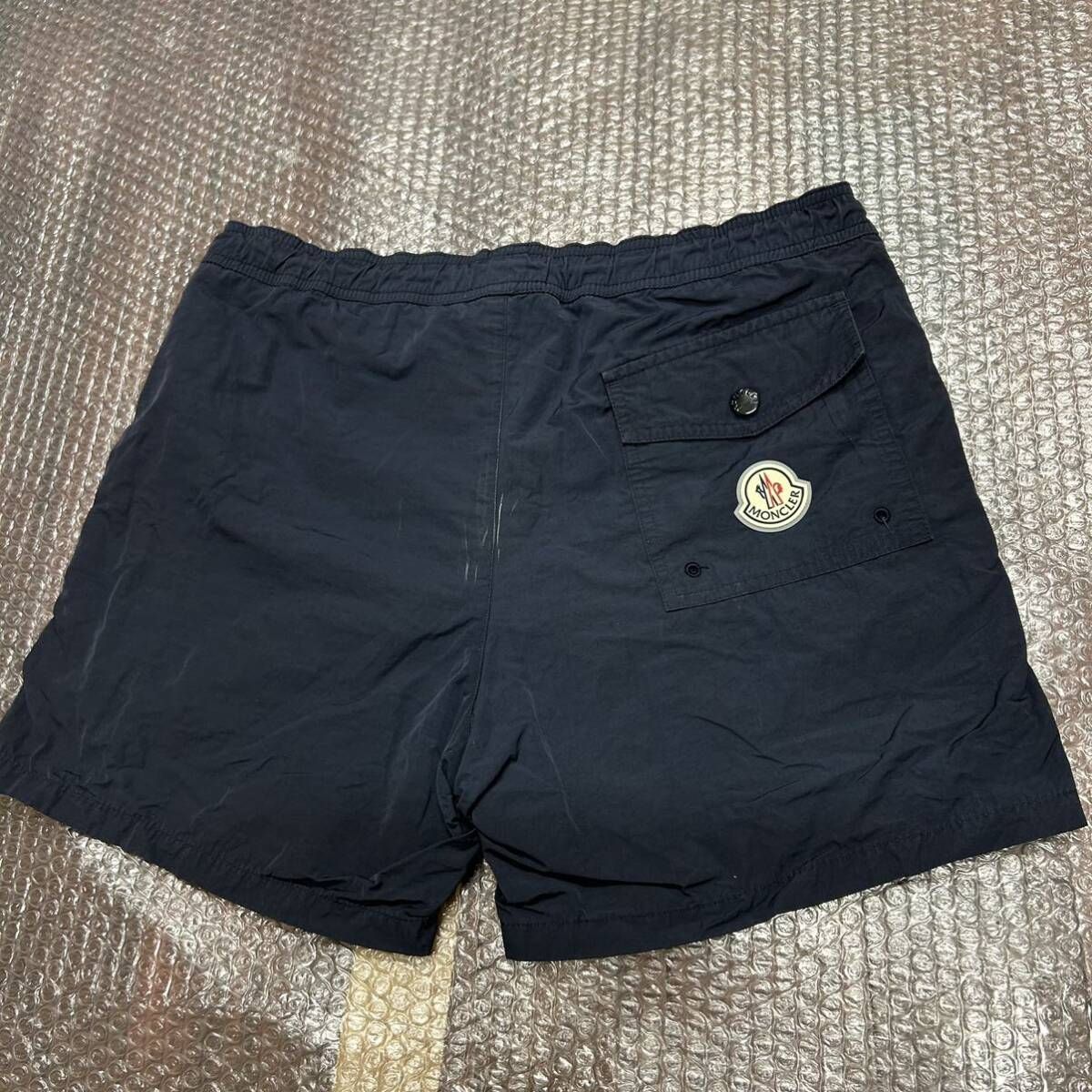 MONCLER モンクレールラバーワッペン ネイビー S