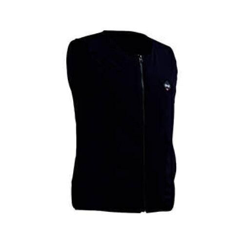 2営業日で発送 KUCHOFUKU 空調服 サーマルギア 発熱防寒ベスト ベスト本体 収納内ポケット端子 ヒーター付 ブラック LL TG22101 ブラック LL