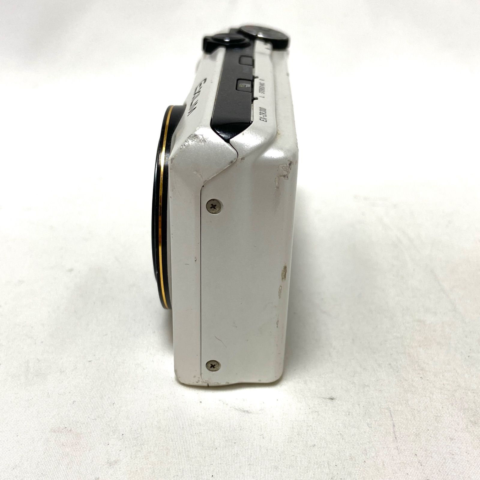 CASIO EXILIM EX-ZR300 ジャンク コンパクトデジタルカメラ ホワイト
