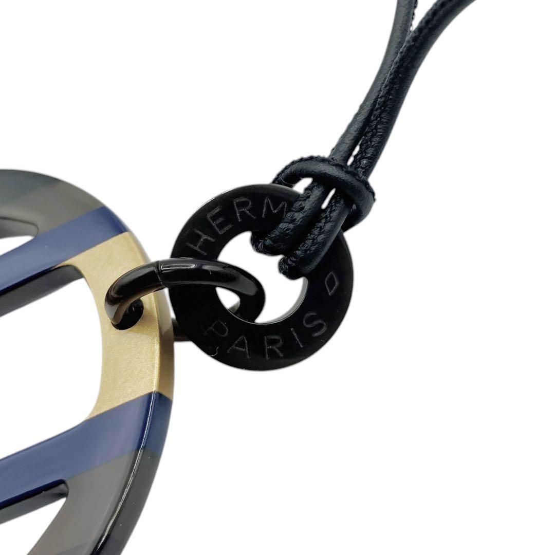 ⭐️ほぼ未使用⭐️ エルメス Hエキップ ネックレス バッファロー