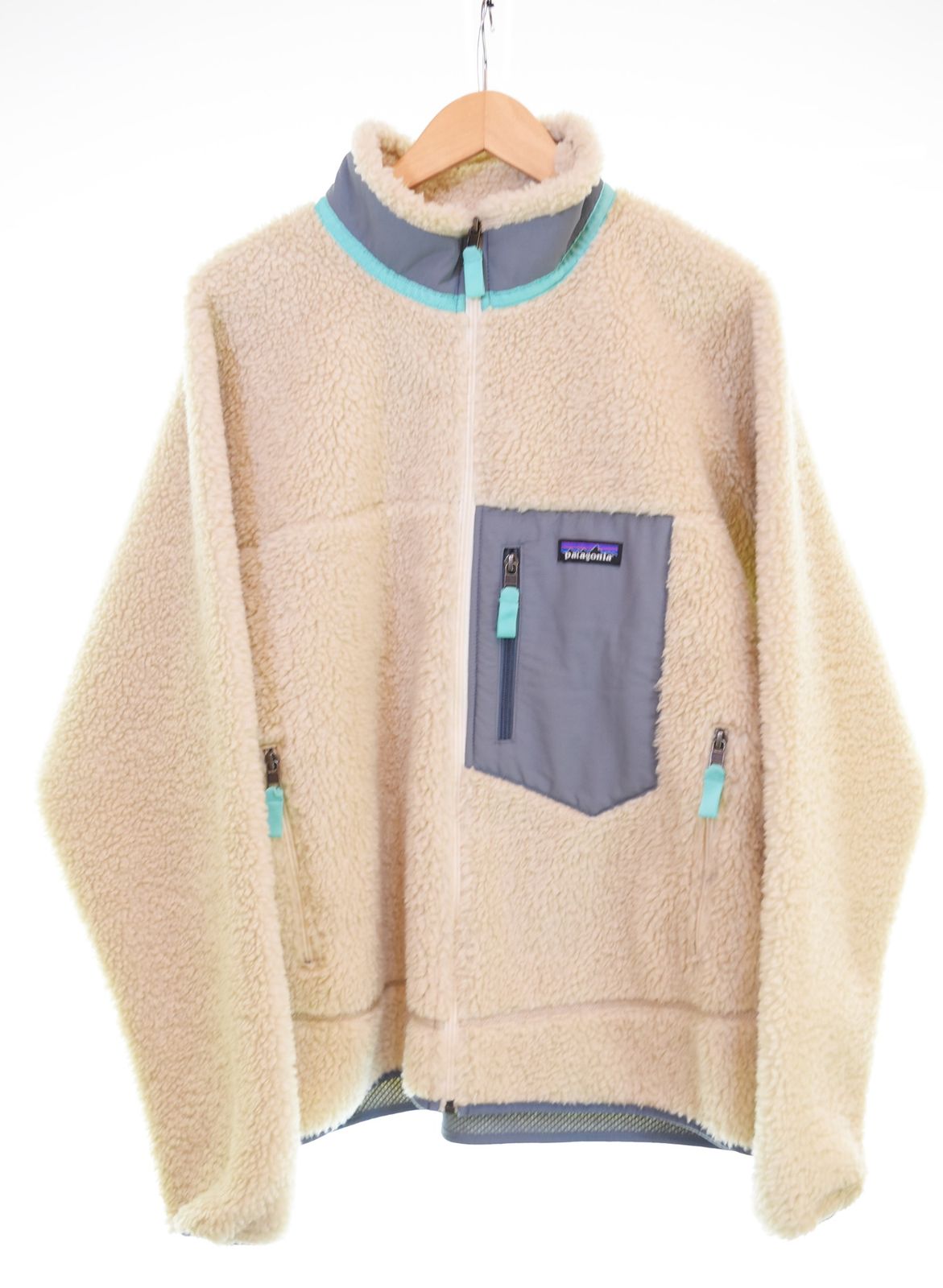 パタゴニア PATAGONIA CLASSIC RETRO X JACKET クラシック レトロX フリース ジャケット ボア 23056FA22 ジャケット ベージュ Lサイズ 103MT-3322