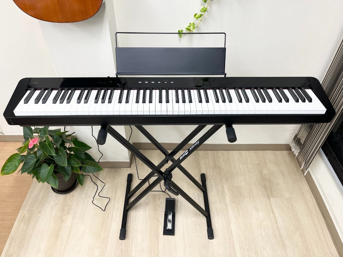 メンテナンス＆クリーニング済み カシオ PX S 1100 BK ブラック 製 電子ピアノ 88鍵盤 ポータブルタイプ CASIO Privia プリヴィア 千葉 東京 神奈川 埼玉 愛知 電 の配送設置込