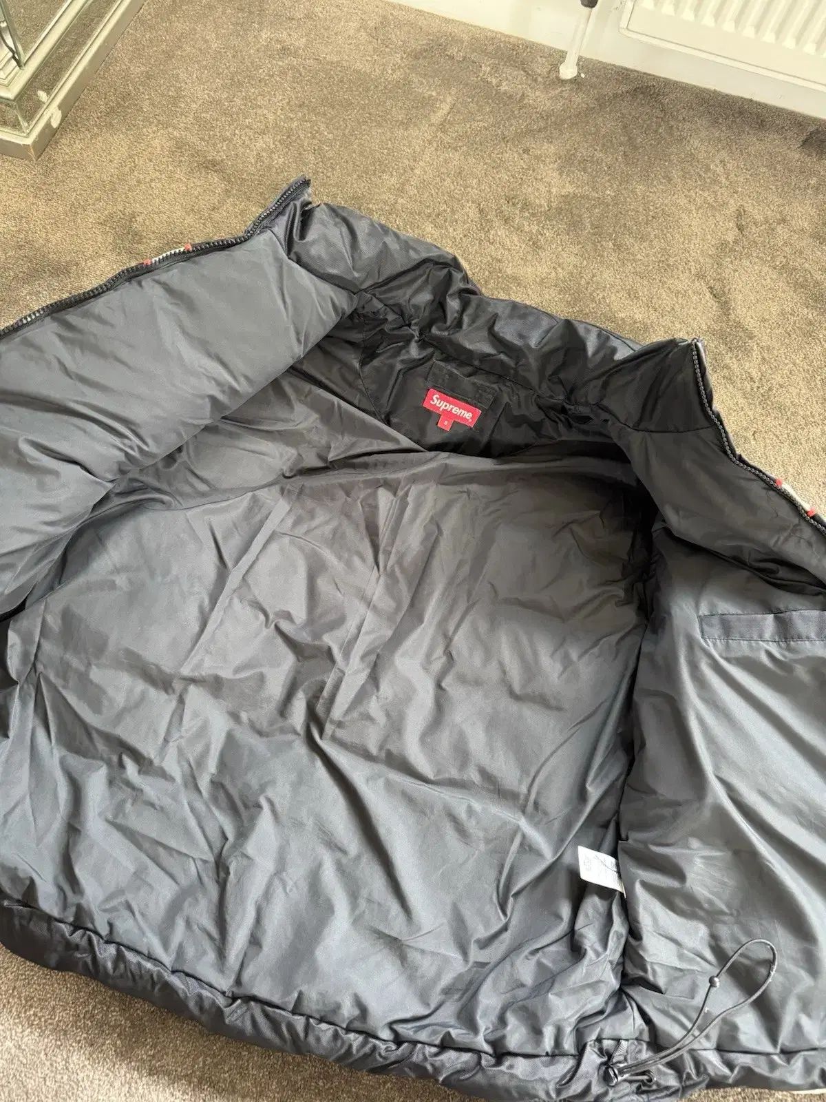 ストライプ パーカージャケット