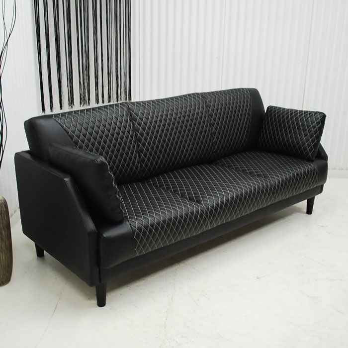 アウトレット 現品限り 一部 大 本革 ３人掛けソファー 3 P ラグジュアリー スタイリッシュモダンデザイン ソファ 230929 レクサス3