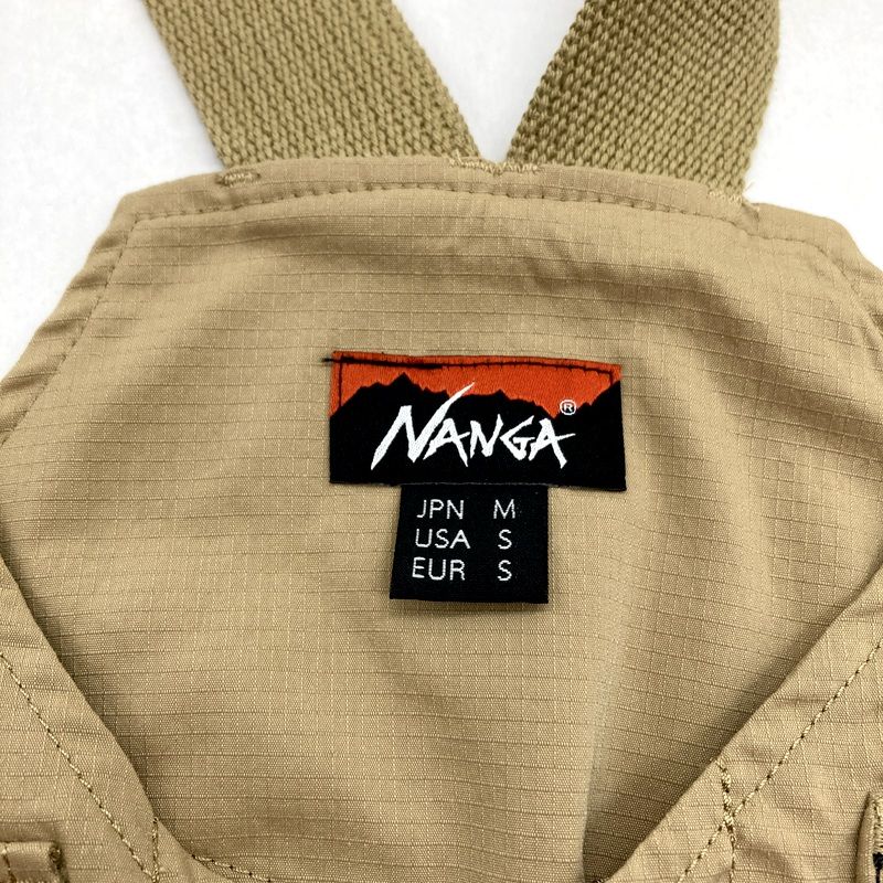 NANGA ナンガ フィールドベスト タキビリップストップ NW2211-1E223 アウトドア キャンプ メンズ Mサイズ ベージュ トップス A15219 OLIVEOS_COM_TR