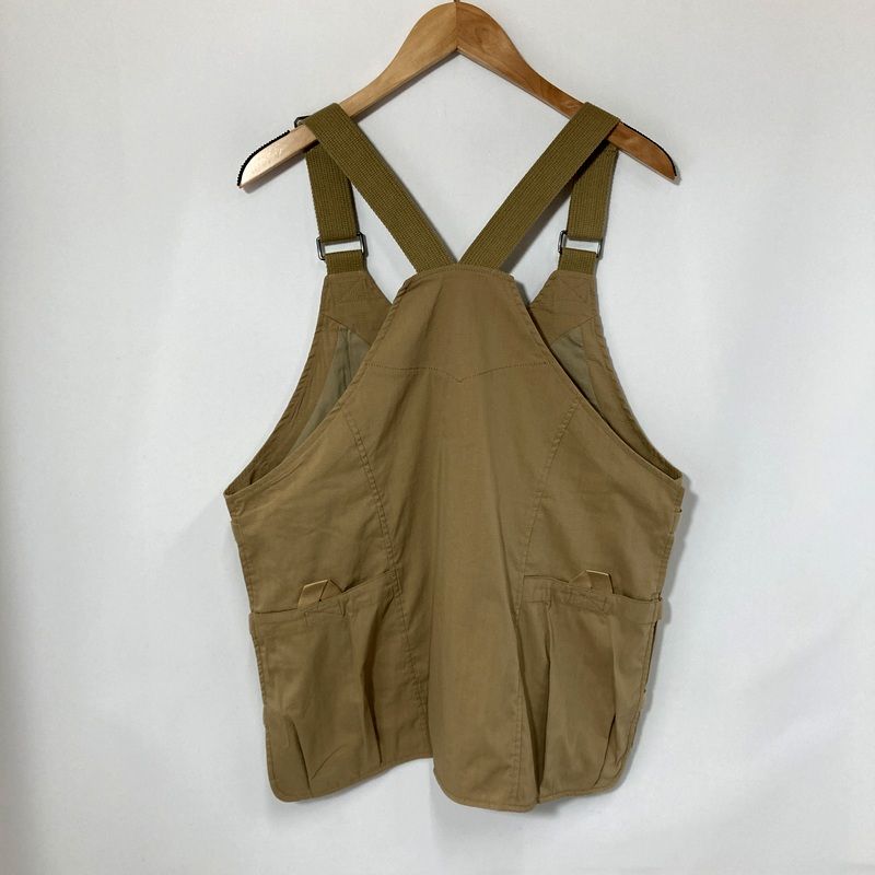 NANGA ナンガ フィールドベスト タキビリップストップ NW2211-1E223 アウトドア キャンプ メンズ Mサイズ ベージュ トップス A15219