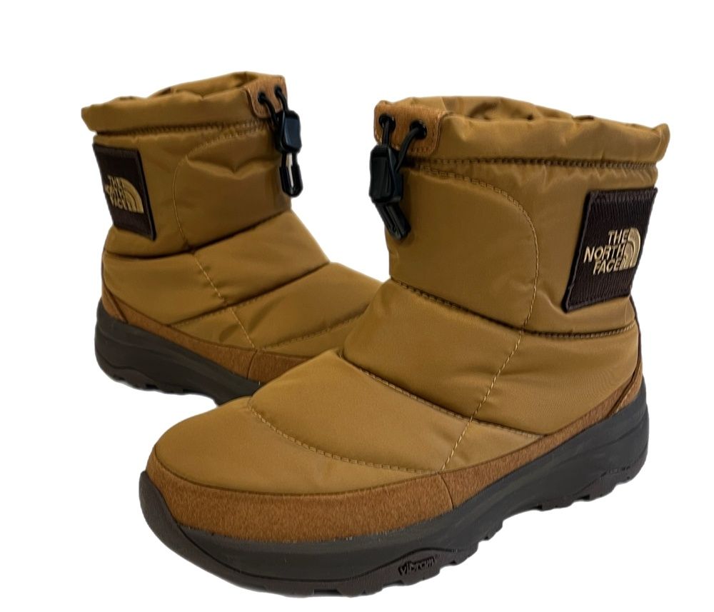 ノースフェイス THE NORTH FACE ヌプシブーティ WP LOGO SHORT ユーティリティブラウン×TNFブラック NF 52076 レディース靴 ブーツ その他 ブラウン 23 cm 101 sh-2349