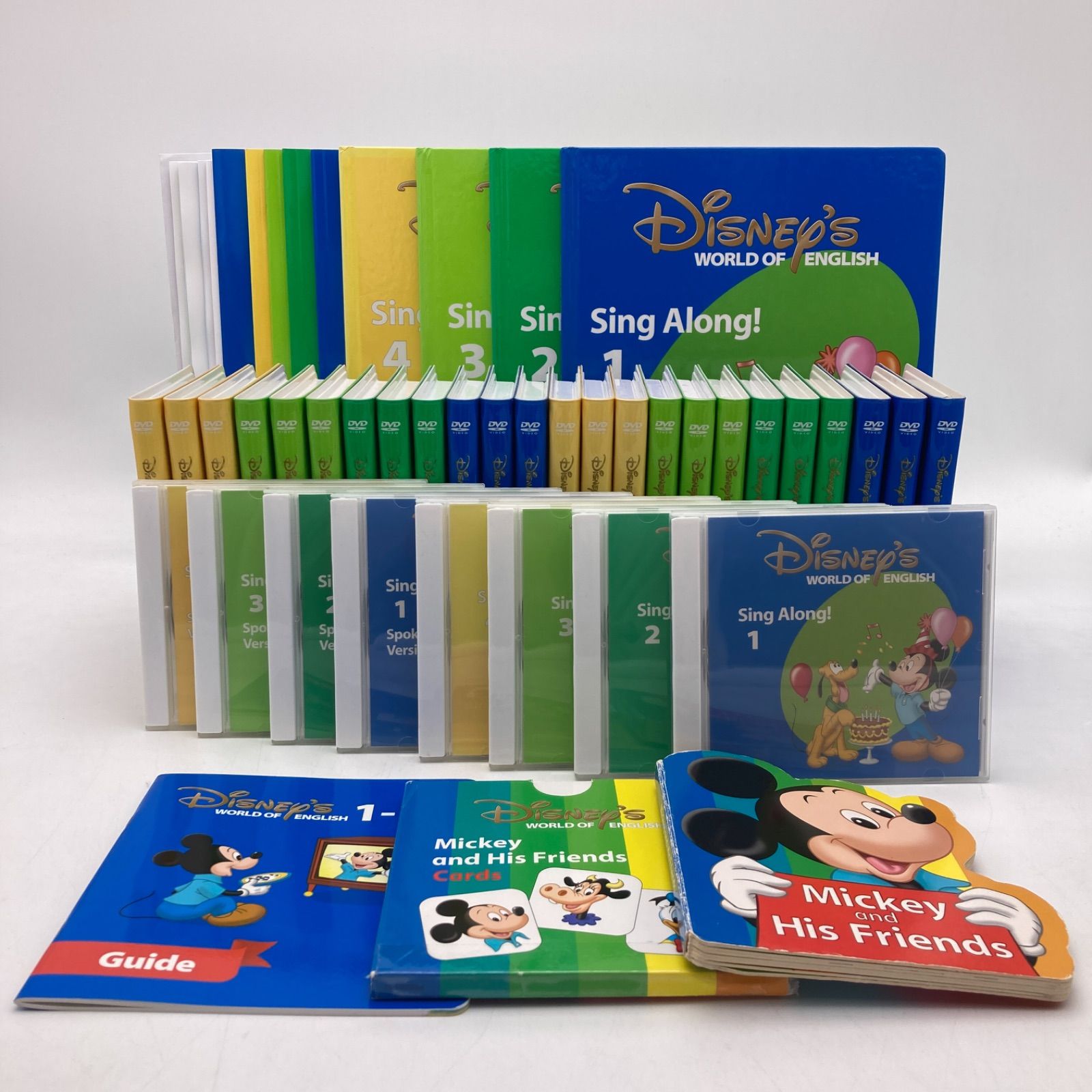 シングアロングとストレートプレイ ディズニー英語システム DWE