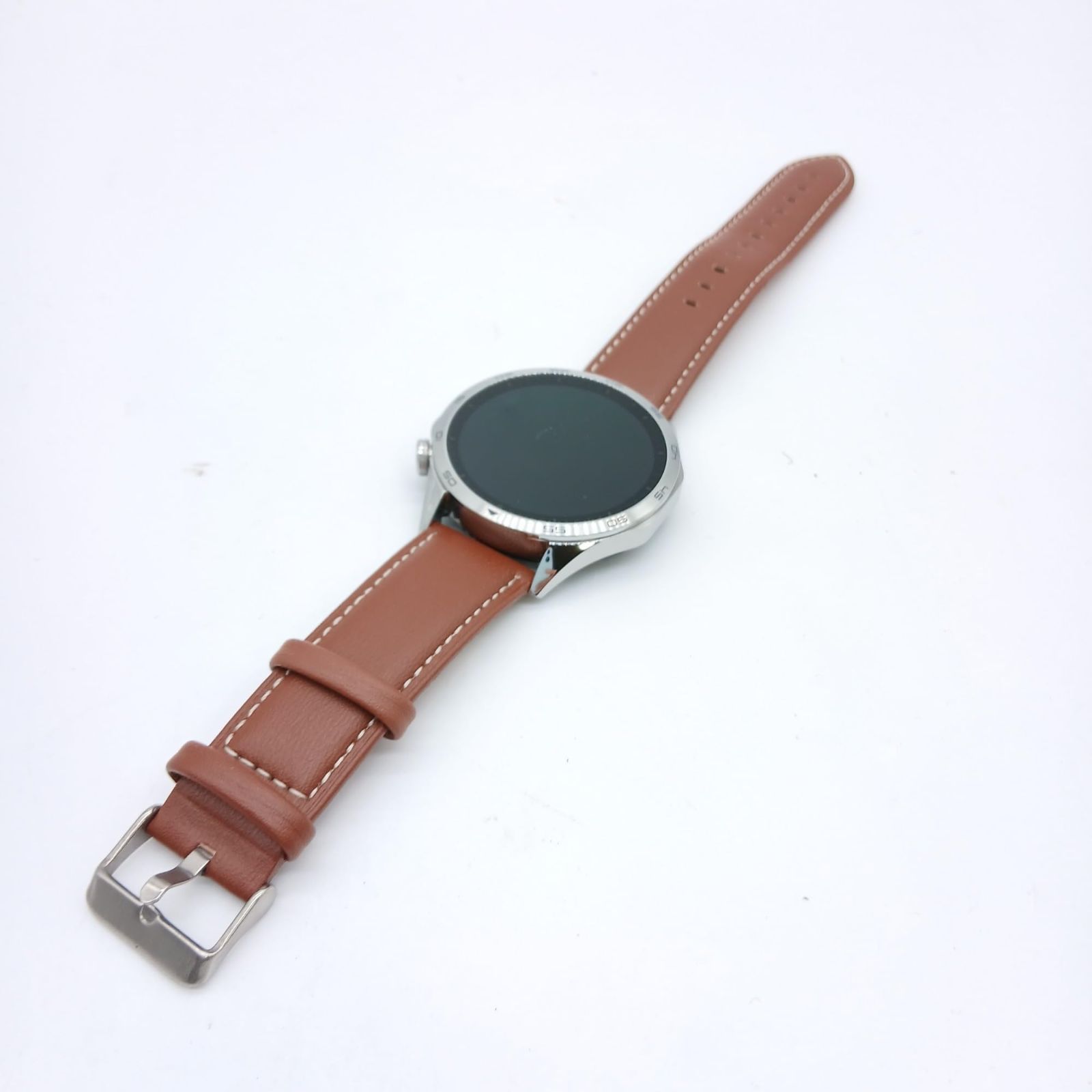 No.4242 HUAWEI WATCH GT 4 46 mm ゴルフナビ搭載 スマートウォッチ 最長14日間持続ロングバッテリー GNSS測位 GPS カロリー管理 睡眠中呼吸乱れ検知 24時間健康管理 100種類以上の専門的ワークアウトコーチ