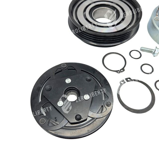 マグネットクラッチ プーリーセット ASSY エアコンプーリー用 スバル