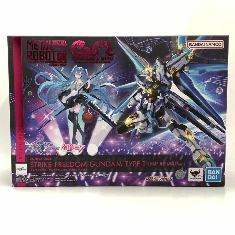 中古】バンダイ METAL ROBOT魂 ストライクフリーダムガンダム弐式