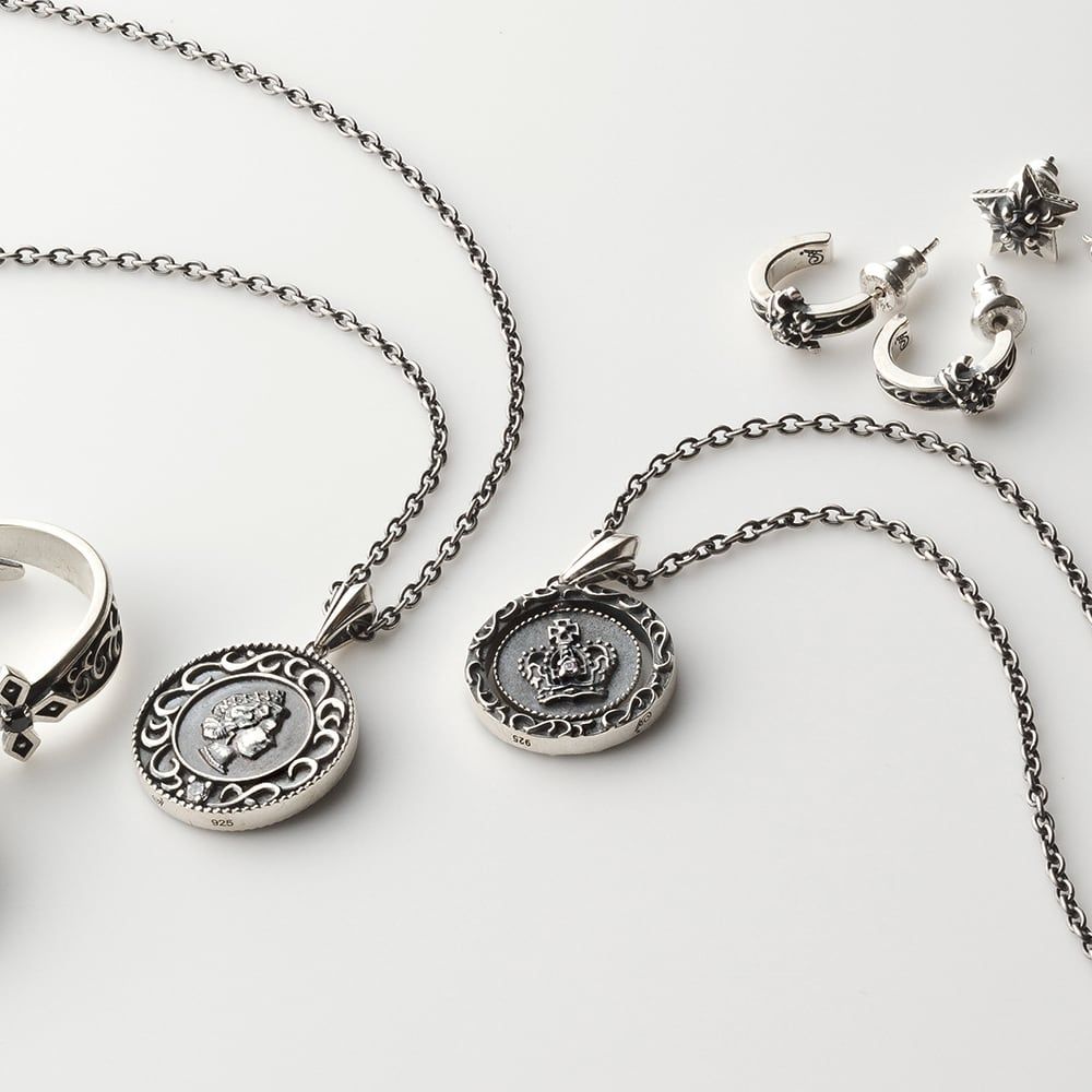 リバーシブルコインペンダント