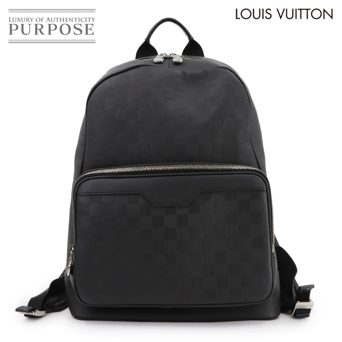 ルイ ヴィトン LOUIS VUITTON ダミエ アンフィニ キャンパス バックパック リュックサック オニキス N40094 RFID 90296797