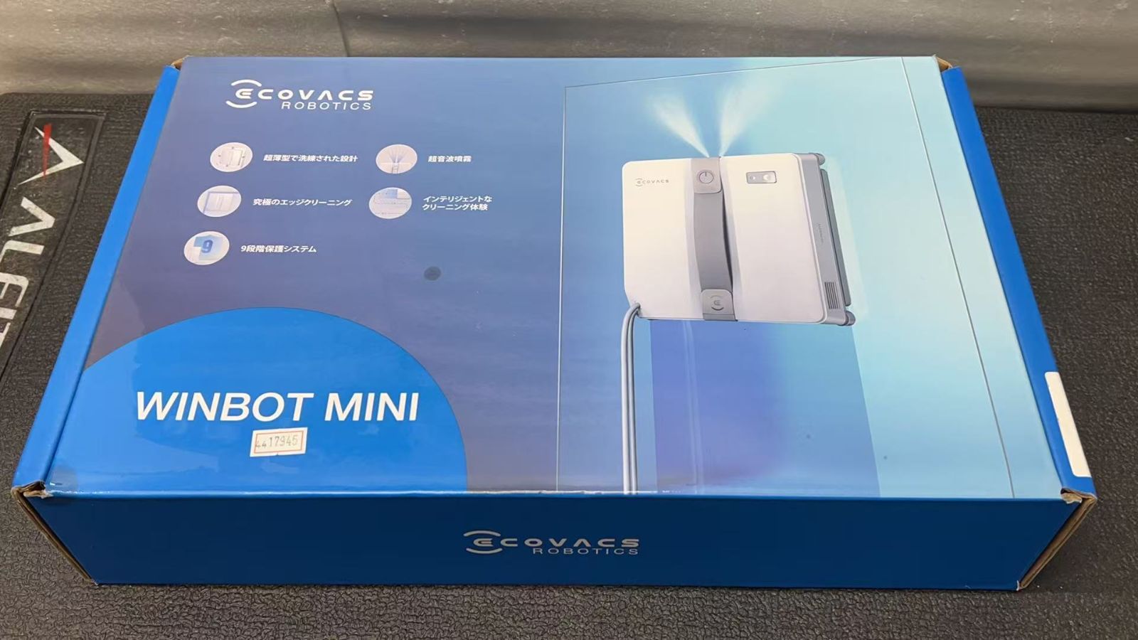 ECOVACS WINBOT MINI 窓掃除ロボット 掃除機 4417945