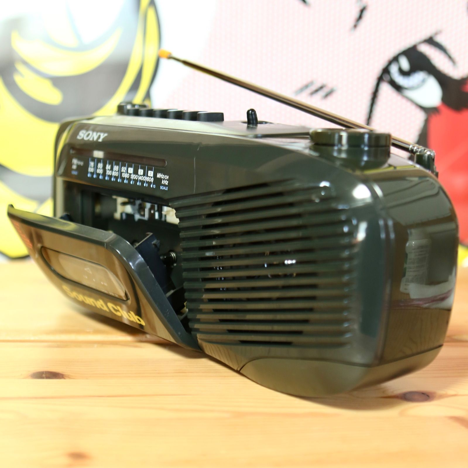 SONY Sound Club CFM-101 サウンドクラブ 防滴仕様 ラジカセ ソニー