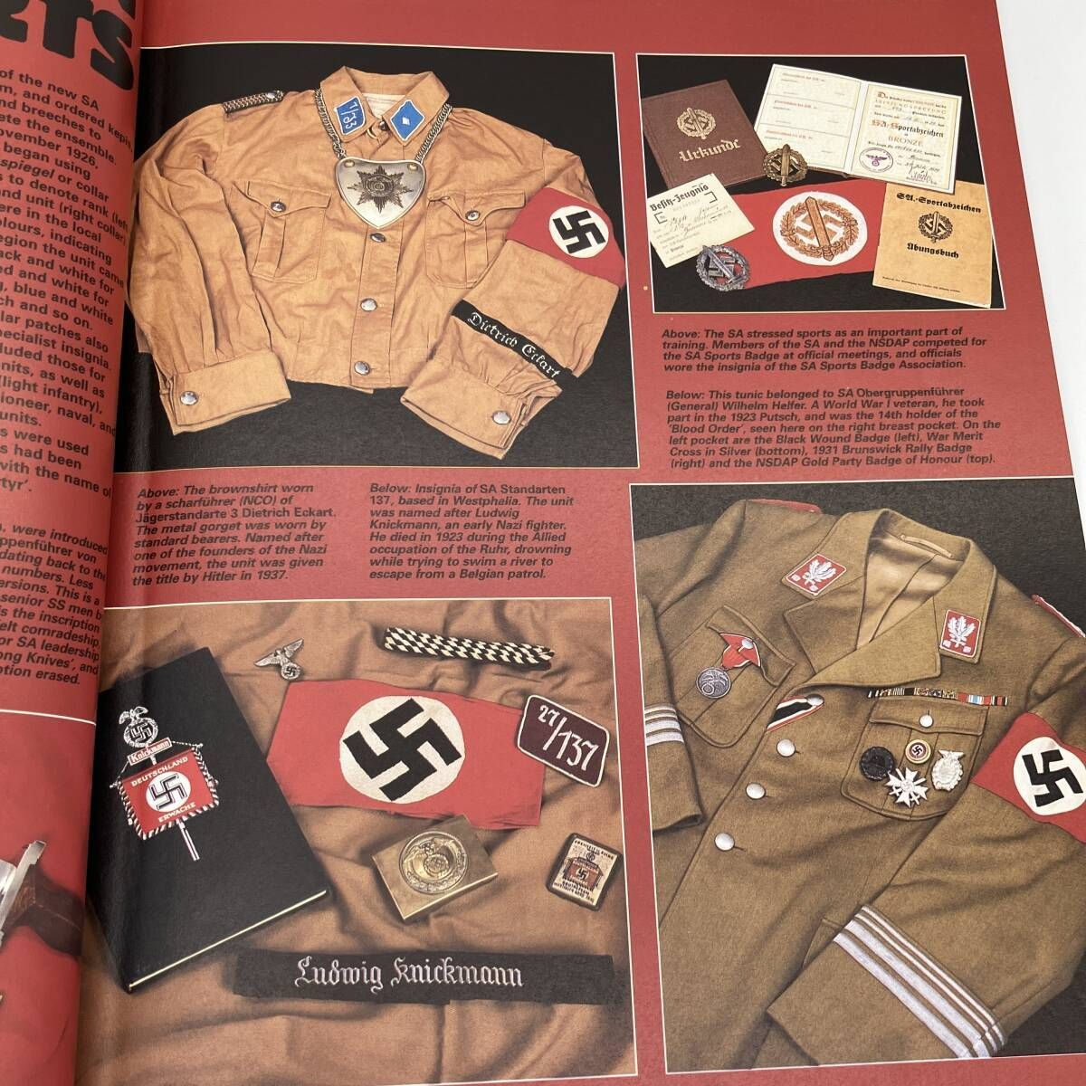 ナチス　ドイツ軍　 制服 軍服 徽章 写真集　WWII　豪華本　第二次世界大戦 ナチス ドイツ軍 制服 軍服 徽章 写真集 WWII 豪華本 第二次世界大戦