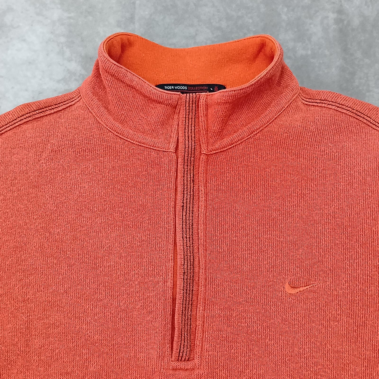 NIKE Tiger Woods Collection Lサイズ ニット セーター オレンジ