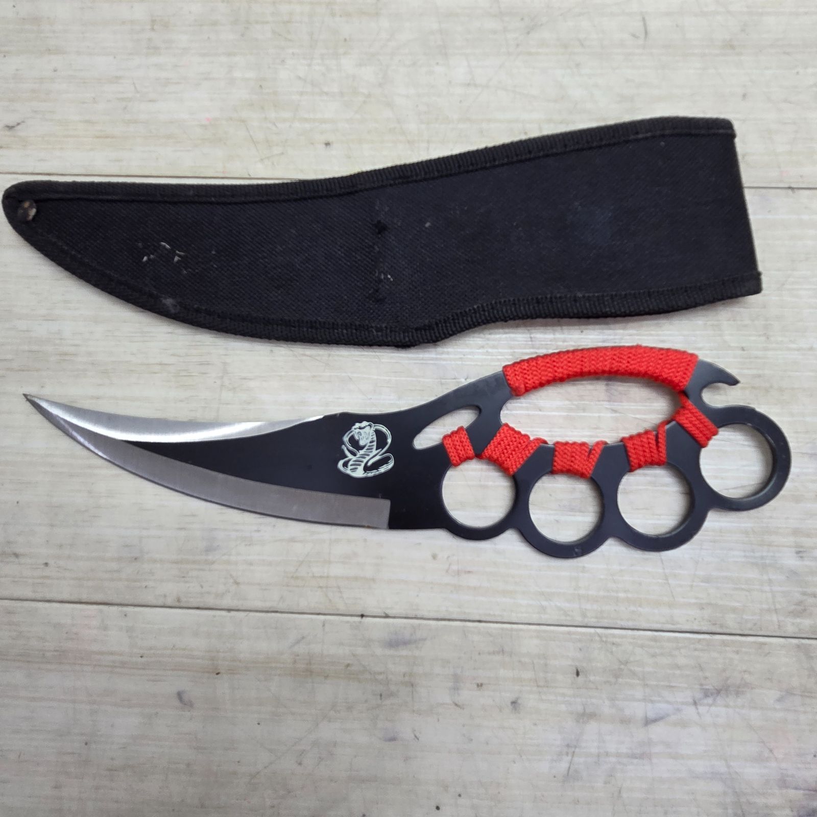 コブラ サバイバルナイフ 専用ケース付き コブラ サバイバルナイフ