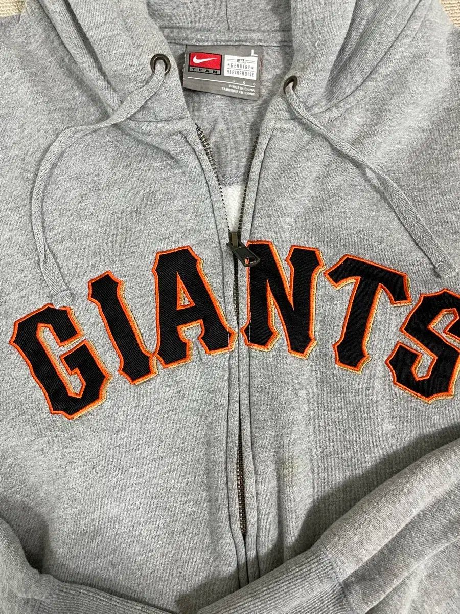 サンフランシスコ・ジャイアンツ ナイキ MLB サンフランシスコ・ジャイアンツ（ブランドナイキ）の通販 キャップ | 公式 フードジップアップ L Nike Francisco NIKE ブラック 読売ジャイアンツ サンフランシスコ nike