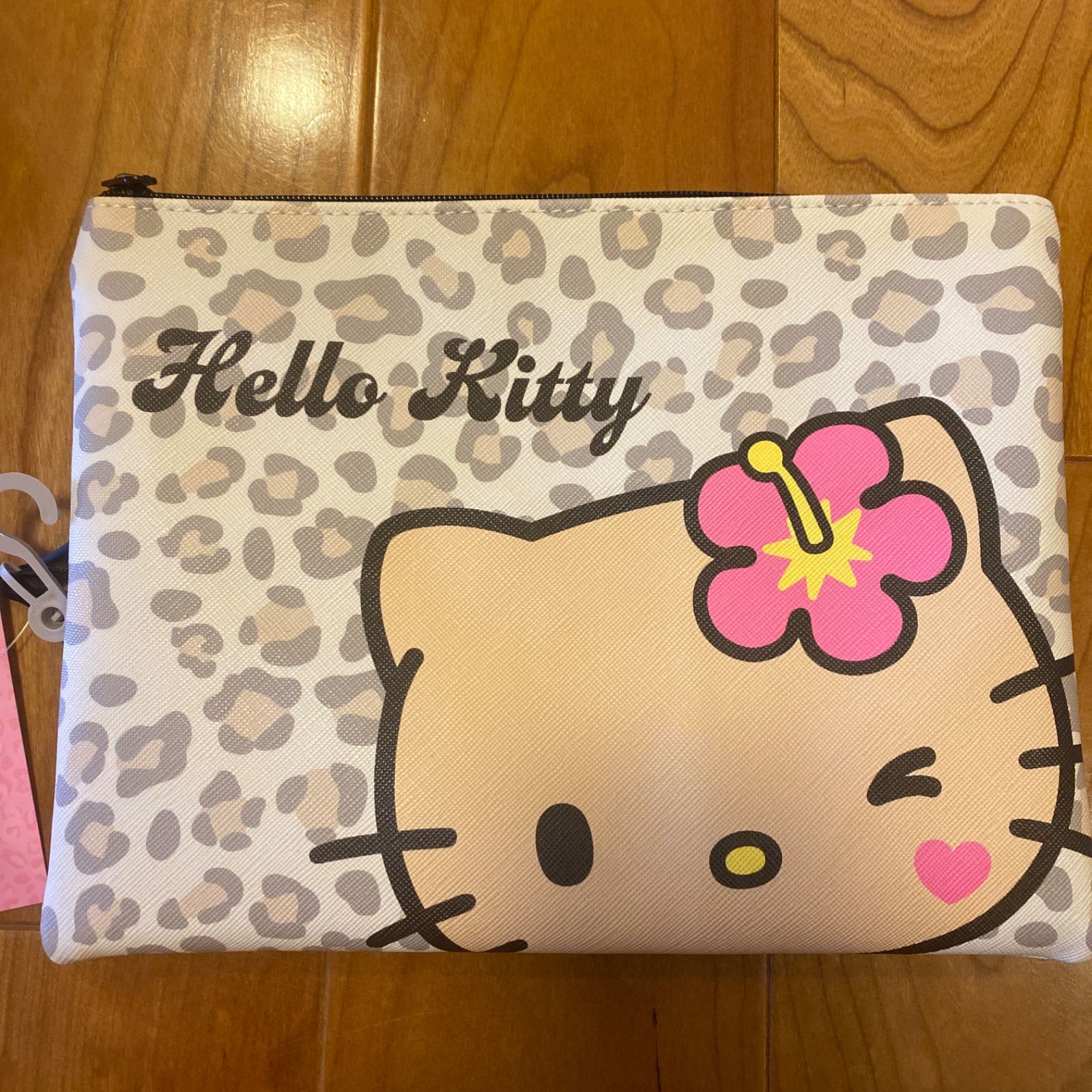 平成コギャル 日焼けキティ ハローキティ フラットポーチ サンリオ