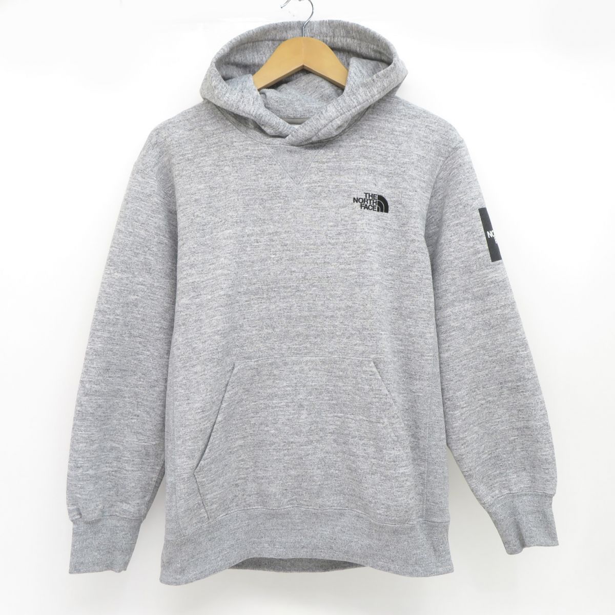 ノースフェイス　スクエアロゴフーディ　パーカー　メンズ XL　NT61835 ザ・ノースフェイス スウェットパーカー スクエアロゴフーディ NT61835