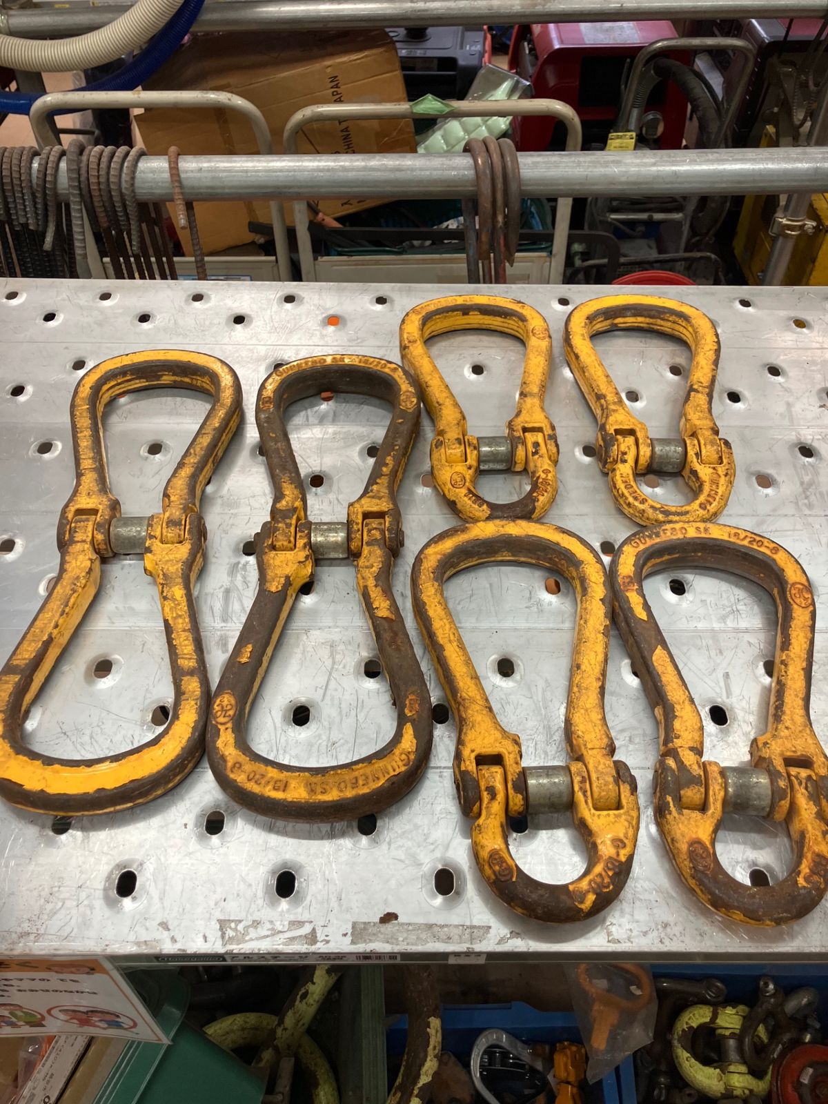 GUNNEBO グネボ カップリングリンク 18 20 荷吊り スウェーデン鋼