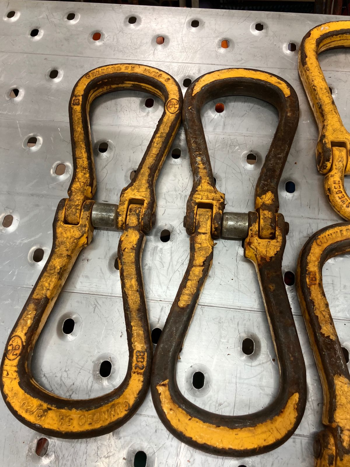  GUNNEBO グネボ カップリングリンク 18 20 荷吊り スウェーデン鋼 その他 金物 部品