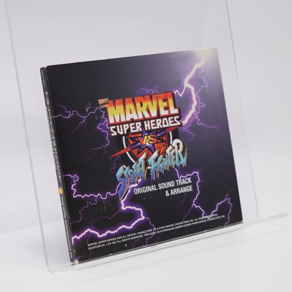 マーヴルスーパーヒーローズVS.ストリートファイター オリジナルサウンドトラック&アレンジ CD ゲーム ミュージック