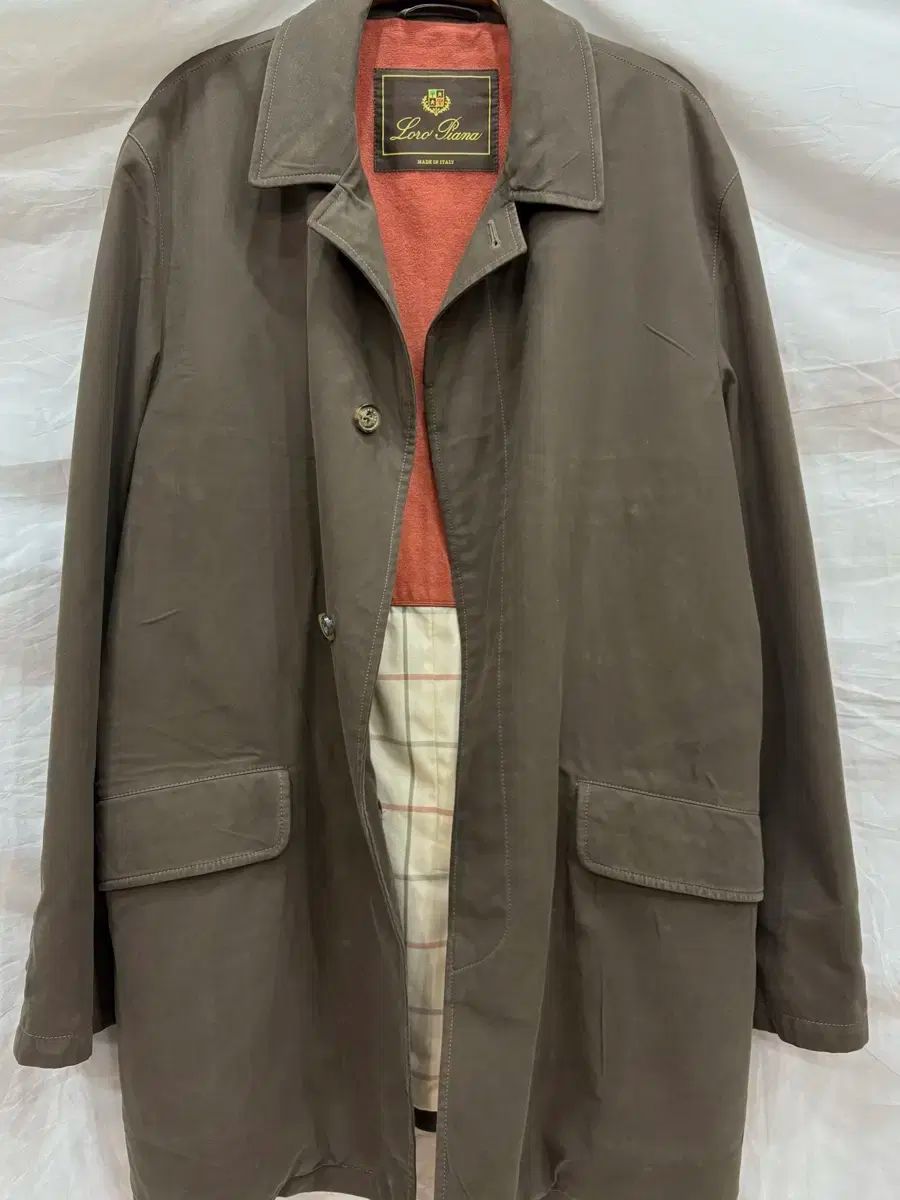 ロロ ピアーナ ブラウン コート M 100 105サイズ