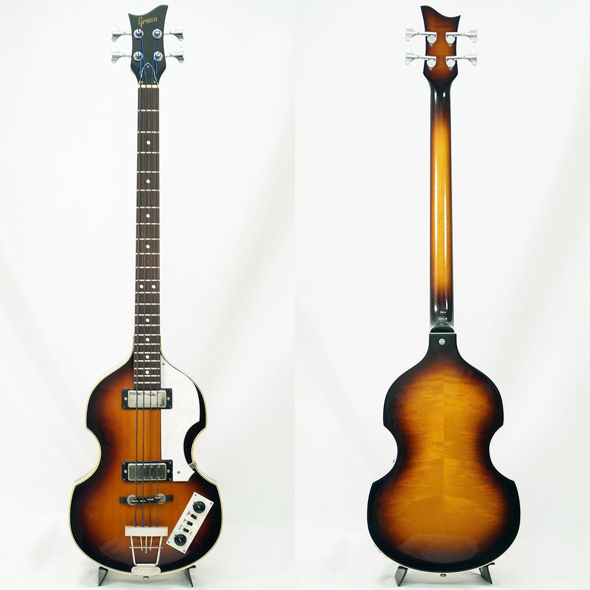 Greco VB-80 w Hardcase Sunburst