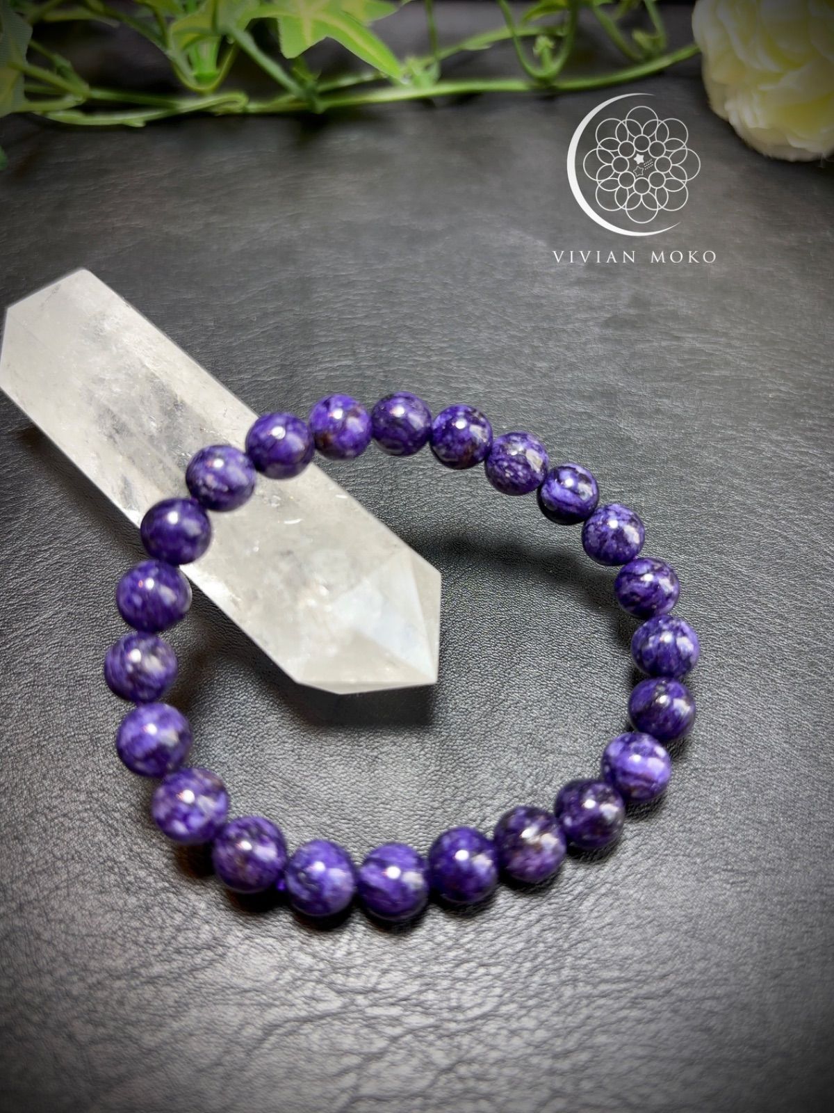 💎天然石 チャロアイト ブレスレット 世界三大ヒーリングストーン