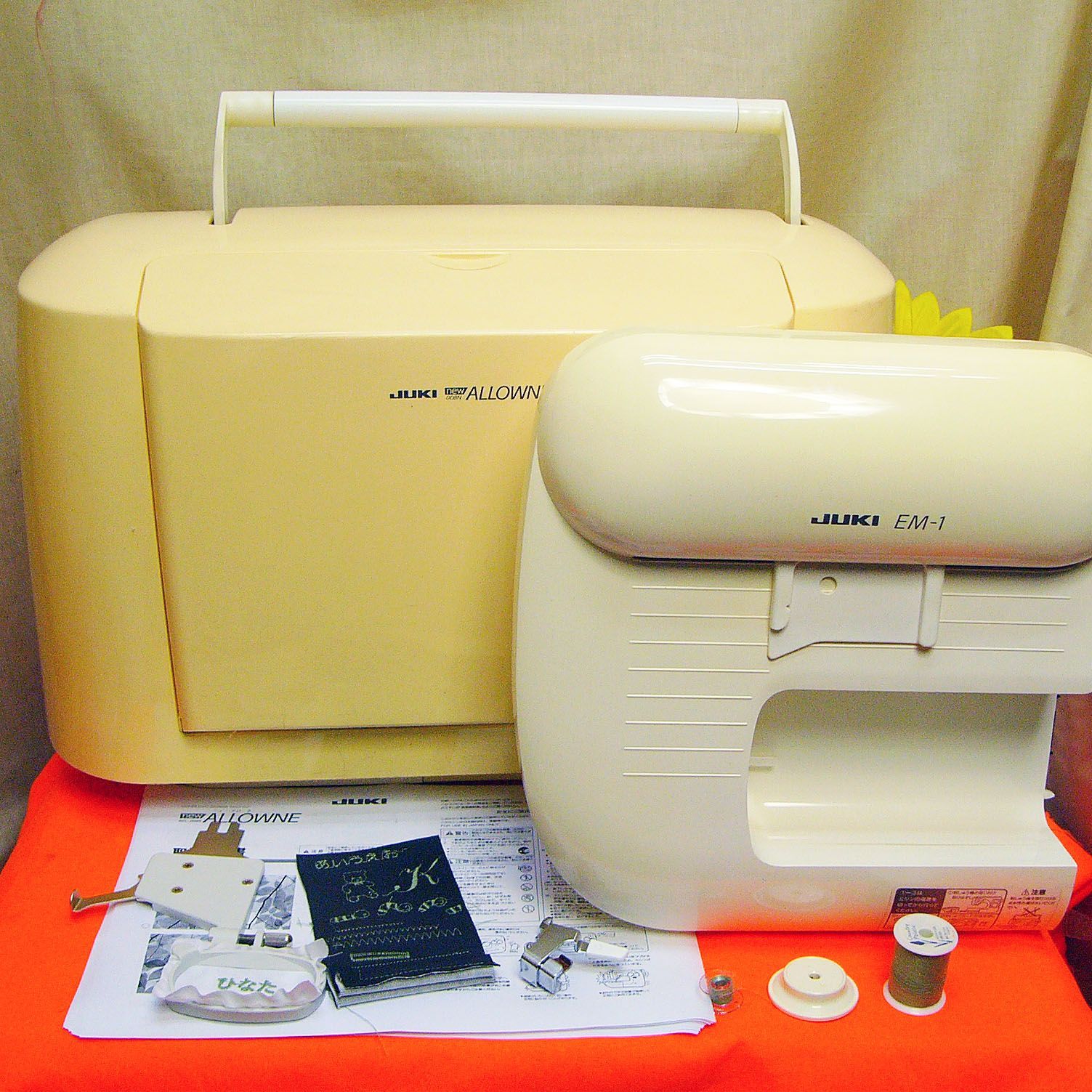 ◇JUKI 刺しゅう機セット ALLOWNE HZL-008N 】②整備済み品 - メルカリ
