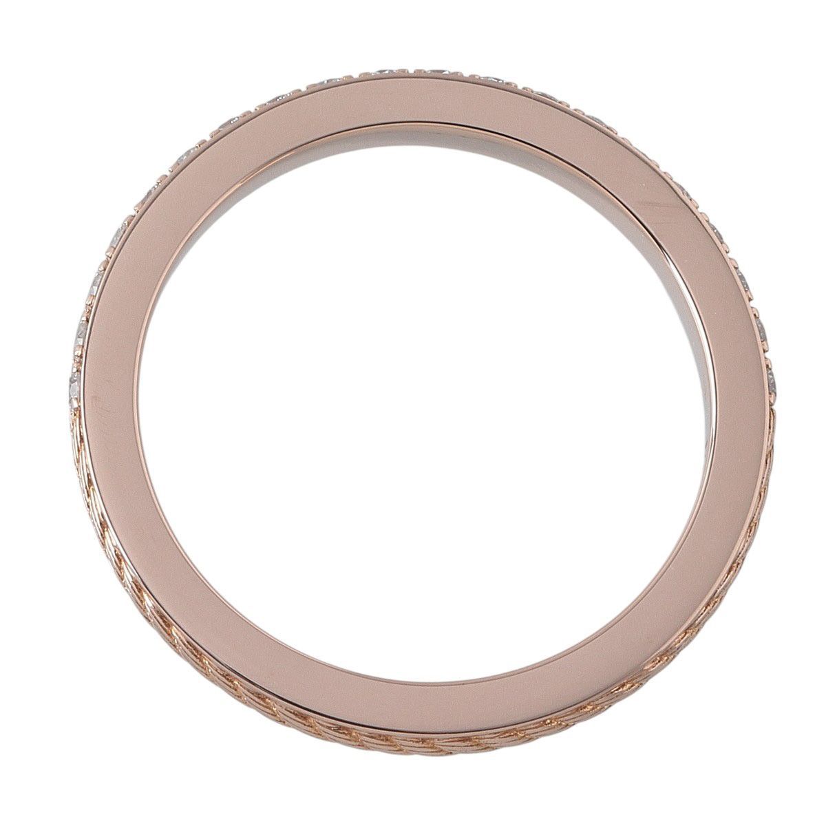  フレッド デュオ ダイヤ リング フォース10 Duo ハーフエタニティ 58 Au 750 PG 保証書 箱 仕上げ済 FRED 24030 リング 指輪 アクセサリー