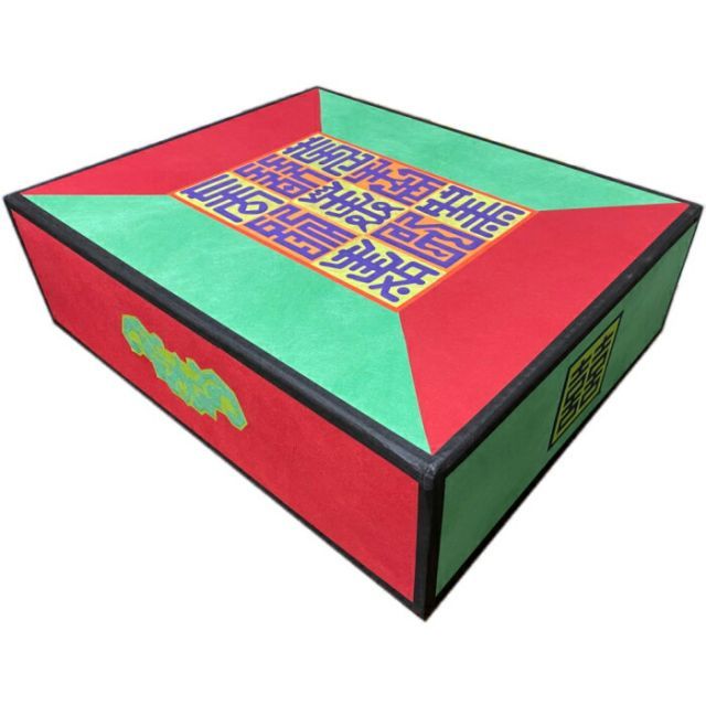 韓国 婚礼用 箱 衣装用箱 ハム 衣装ケース 韓国 韓紙の箱 結納用箱 入れ物 大きなプレゼント用箱 ドレス チマチョゴリ 着物 収納ケース konreihako-1-s ギフト