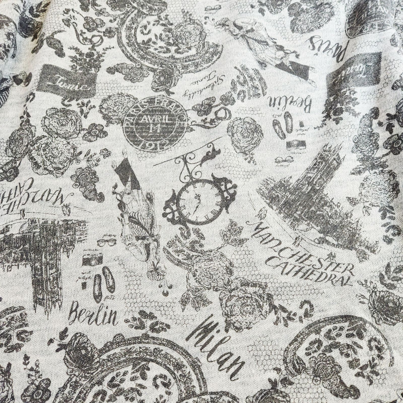 レトロモノトン グレー色