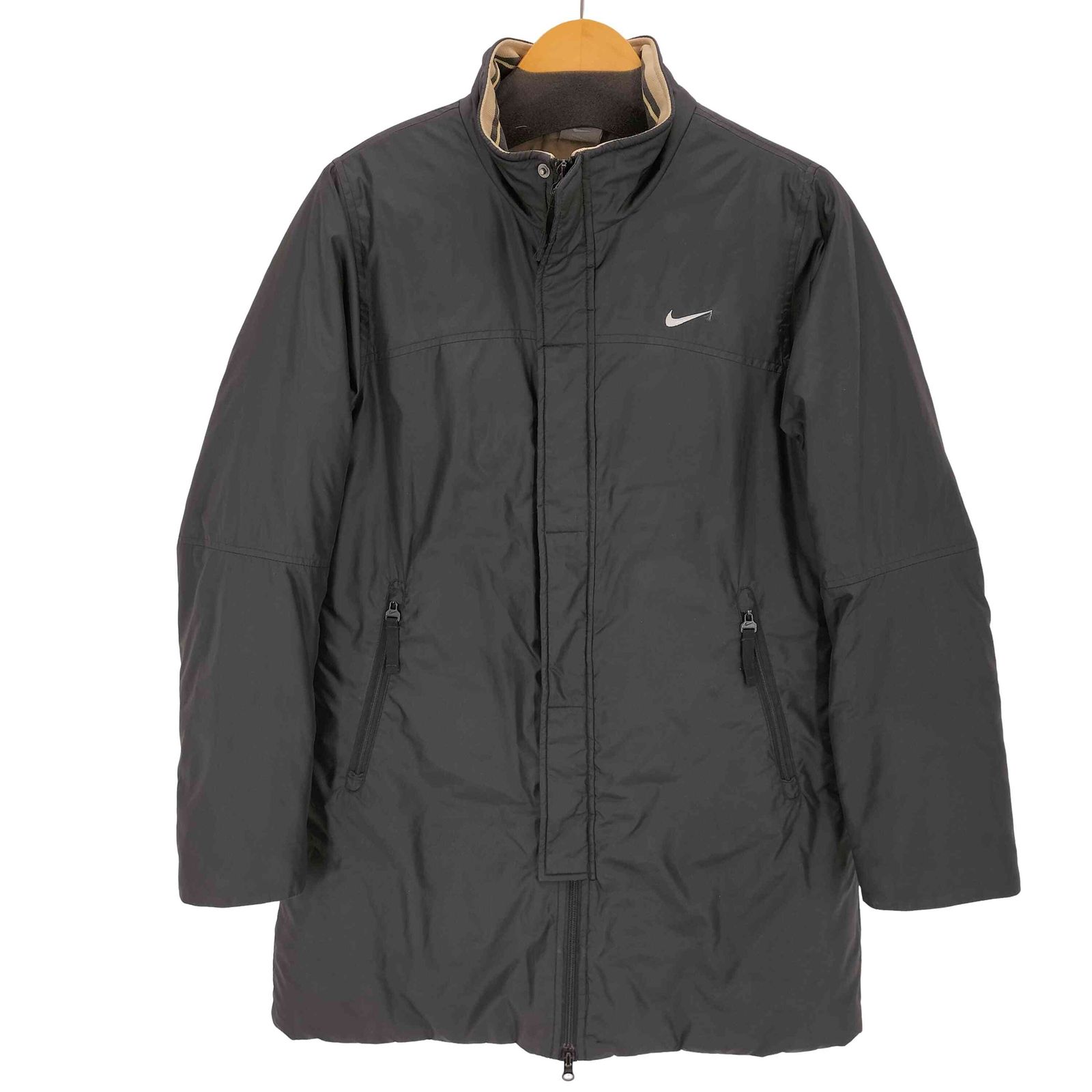 【超ビッグサイズ！！】ナイキ　ベンチコート刺繡ロゴ入り　F1116 超ビッグサイズ！！ナイキ ベンチコート刺繡ロゴ入り F