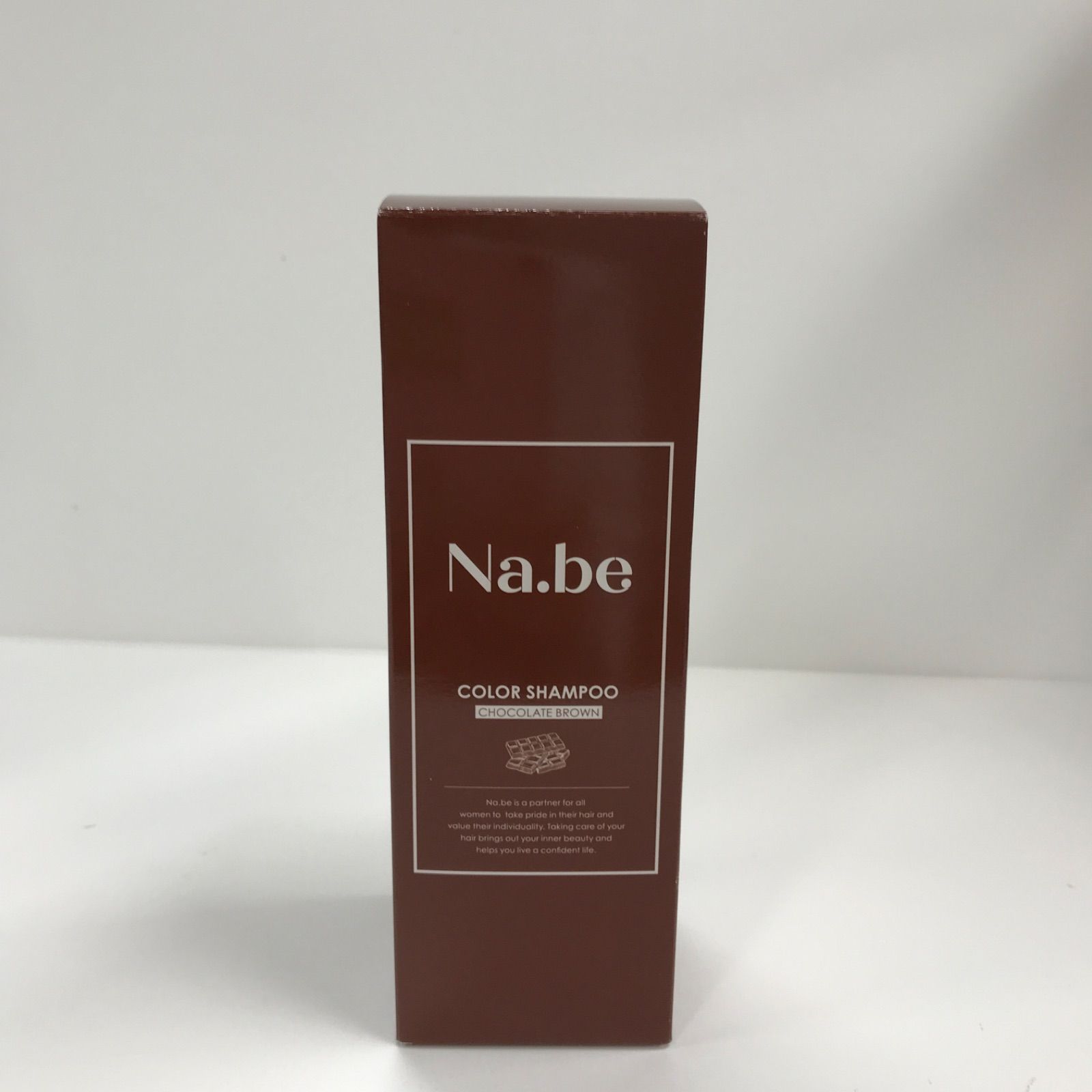 K1719 Na.be ナイブ ヘアカラーシャンプー CB チョコレートブラウン