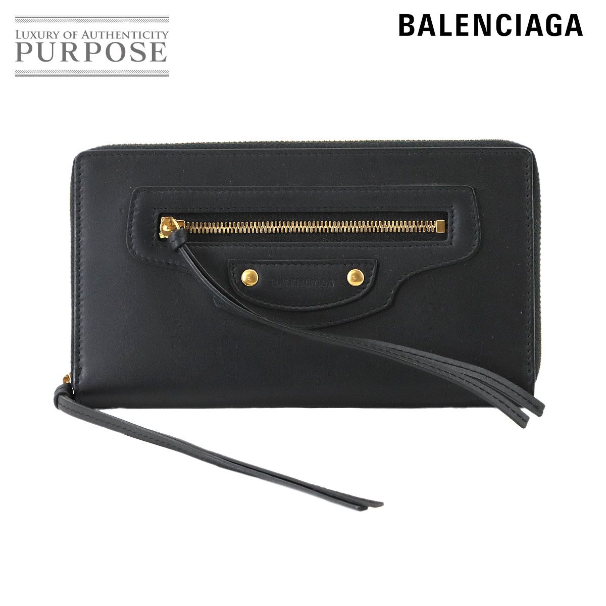 新品同様 バレンシアガ BALENCIAGA ネオ クラシック コンチネンタル 